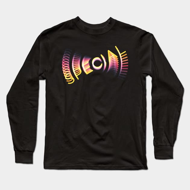 Special 80s Retro Long Sleeve T-Shirt by Natural 20 Shirts